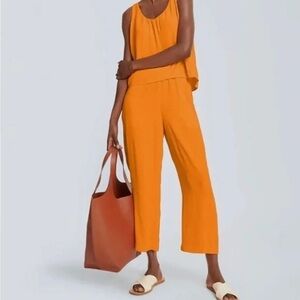 NWT Everlane Naia Ripple pant and top